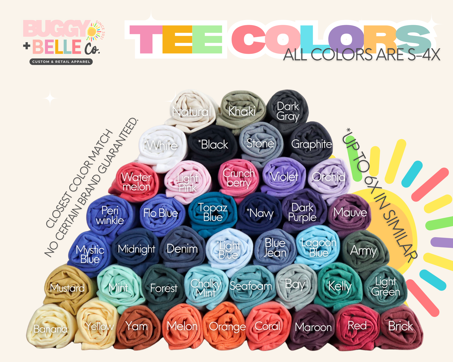 "Most likely to..." Mix n' Match Tees