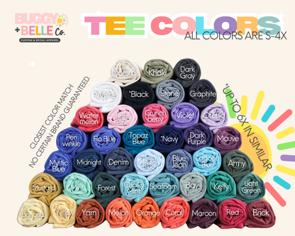 "Most likely to..." Mix n' Match Tees